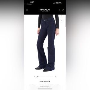 Dark Blue Women’s Bootcut Jeans